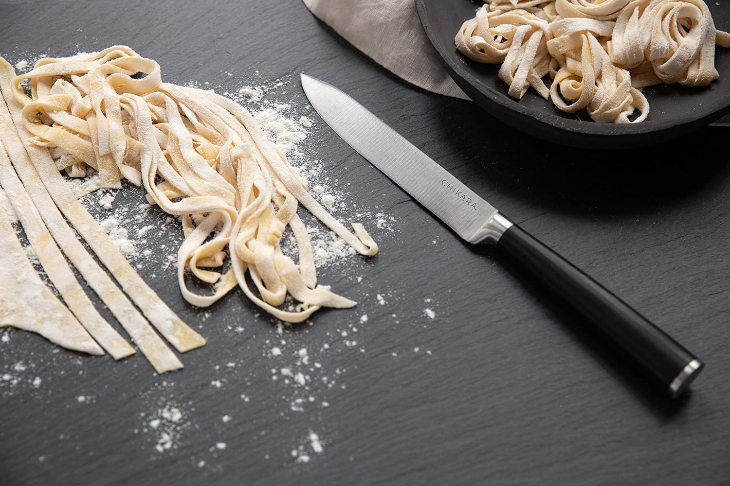 Ginsu Chikara 8-Piece Bamboo Block Knife Set - Image 5